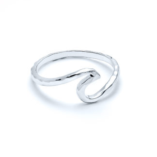 Wave Ring in Sterling Silver