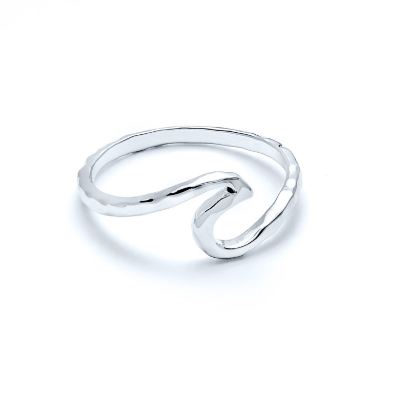 Wave Ring in Sterling Silver