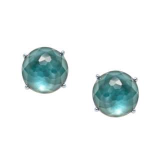 Gulf Coast Button Stud Earrings