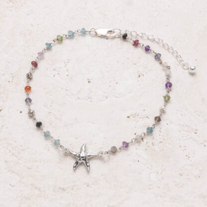 Calypso Starfish Anklet - Multi