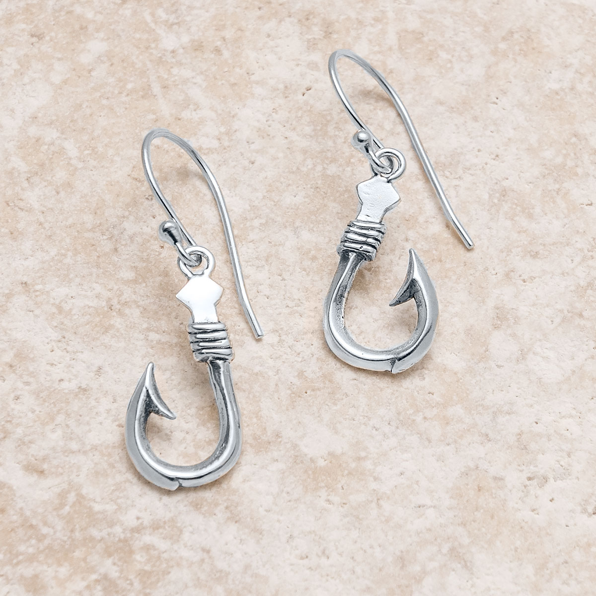 Island Fish Hook Earrings