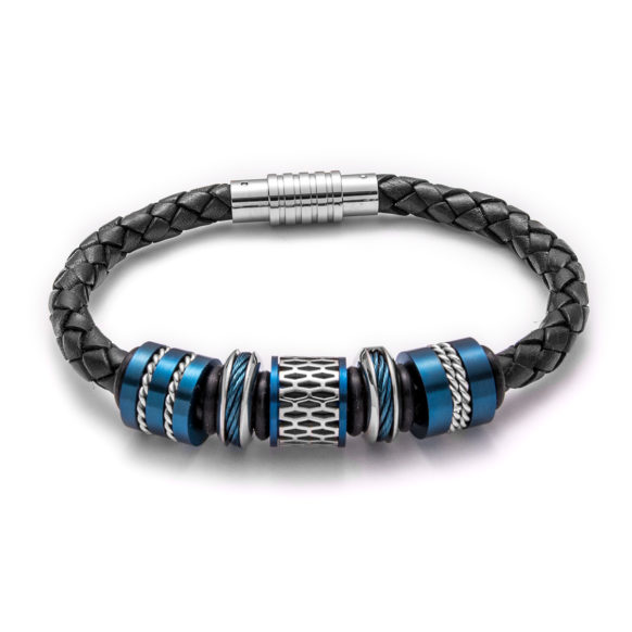 Sleek Blue Bracelet