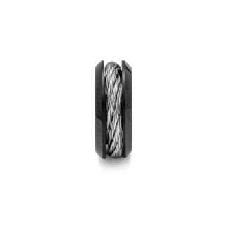 Silver & Black Cable Link