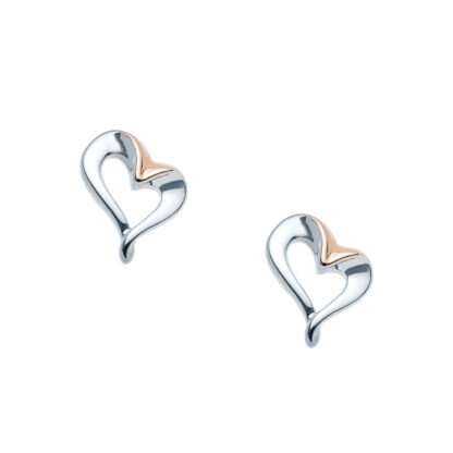 Floating Heart Earrings