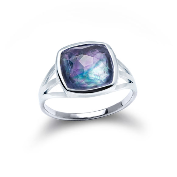 Luminous Shore Mini Square Ring