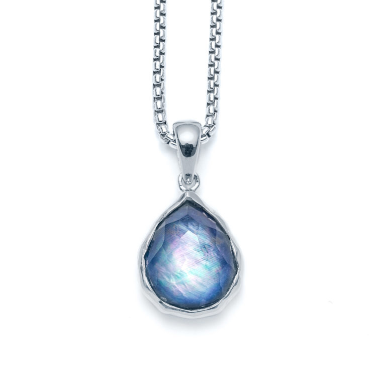 Luminous Shore Mini Teardrop Necklace