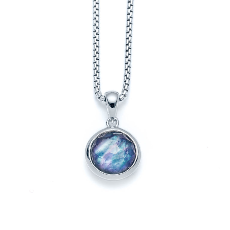 Luminous Shore Round Necklace