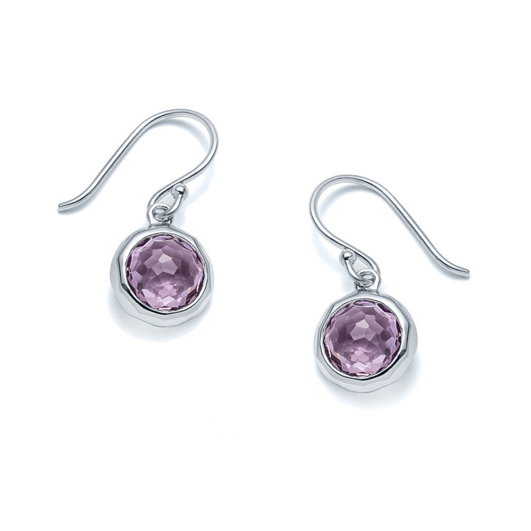 Amethyst Poolside Earrings