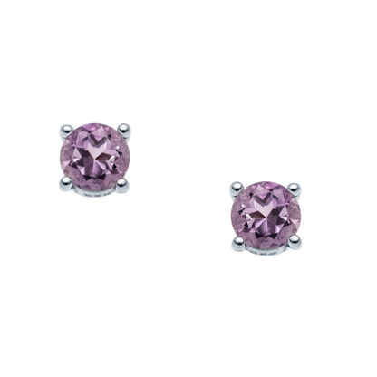 Amethyst Essential Stud Earrings