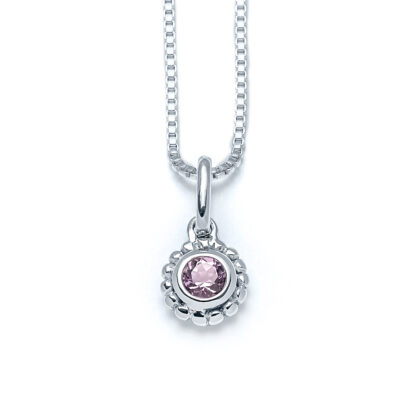 Amethyst Mini Sunburst Necklace