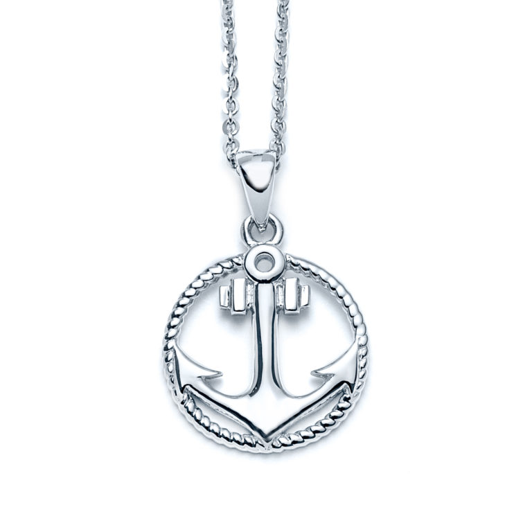 Portsmouth Anchor Necklace