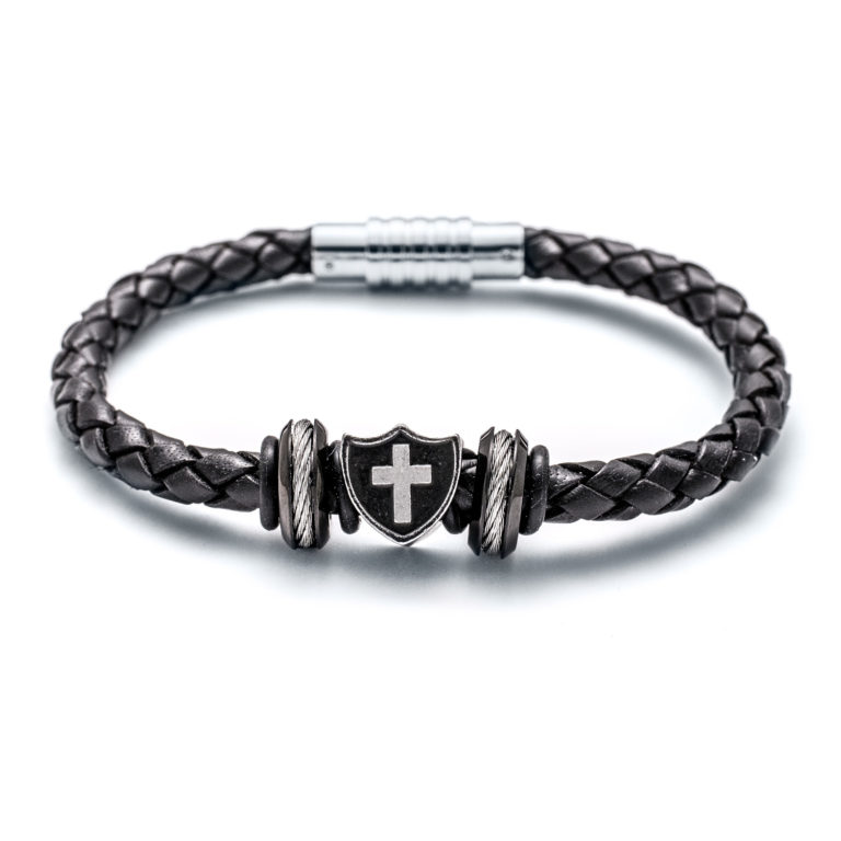 Cross Shield Bracelet