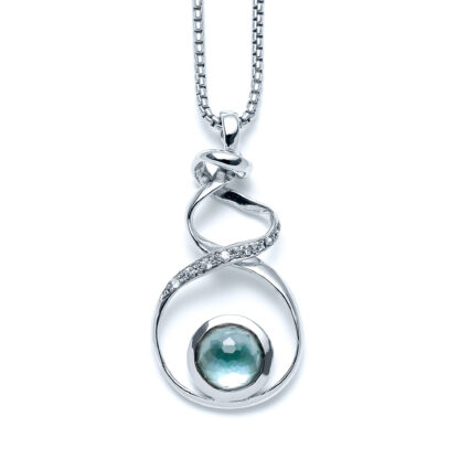 Gulf Coast Ciega Ribbon Necklace