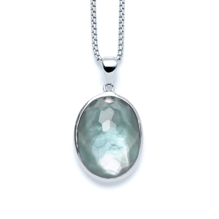 Gulf Coast Oval Necklace