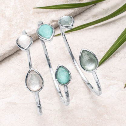 Radiant Pearl Teardrop Cuff - Image 2