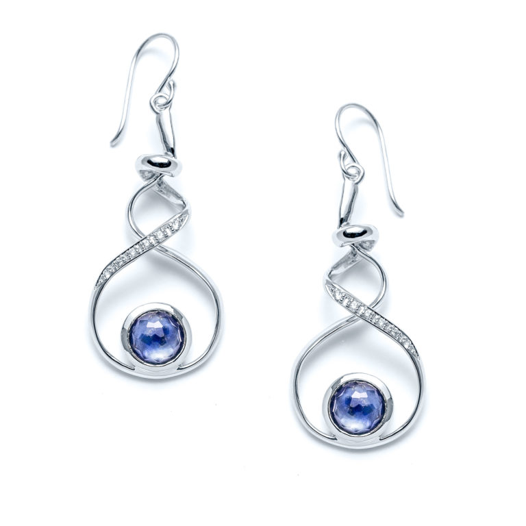 Luminous Shore Ciega Ribbon Earrings