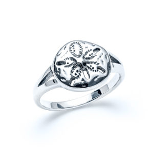 Madeira Sand Dollar Ring in Sterling Silver