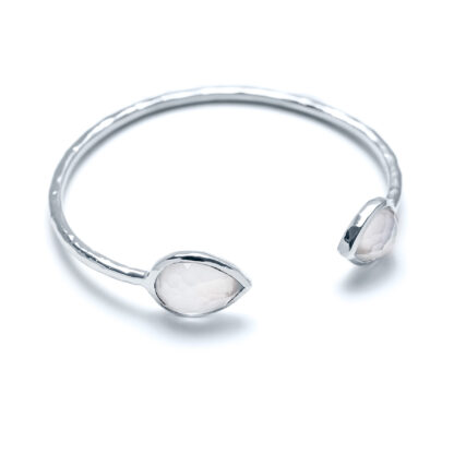 Radiant Pearl Teardrop Cuff