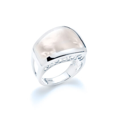Mother of Pearl Contemporary Ring