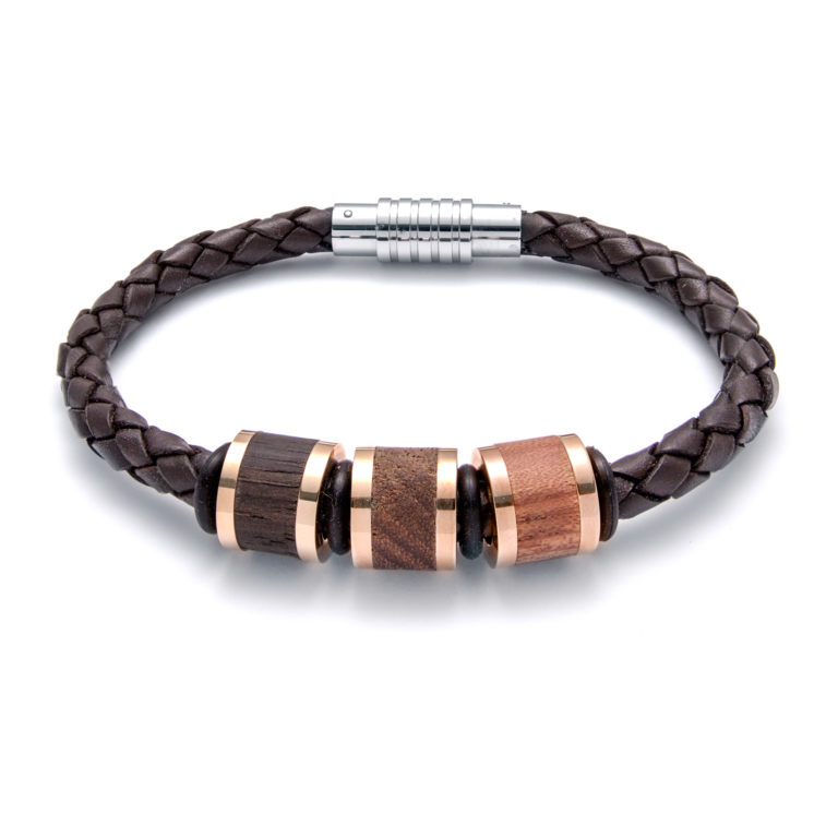 Wood Link Bracelet