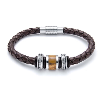 Tiger's Eye Cable Bracelet