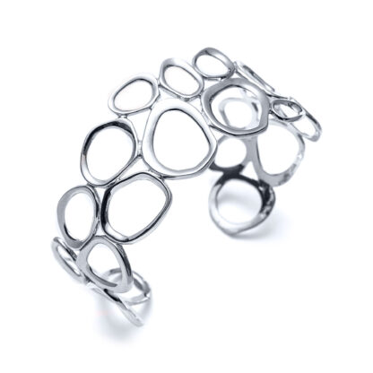 Sterling Silver Bubble Cuff