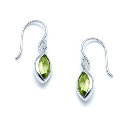 Peridot Marquise Earrings