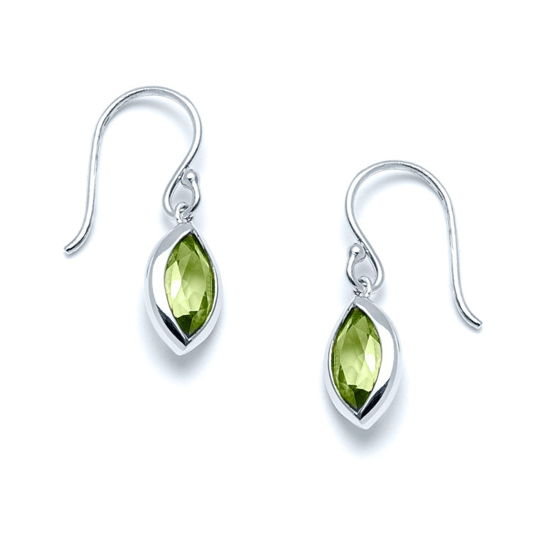 Peridot Marquise Earrings