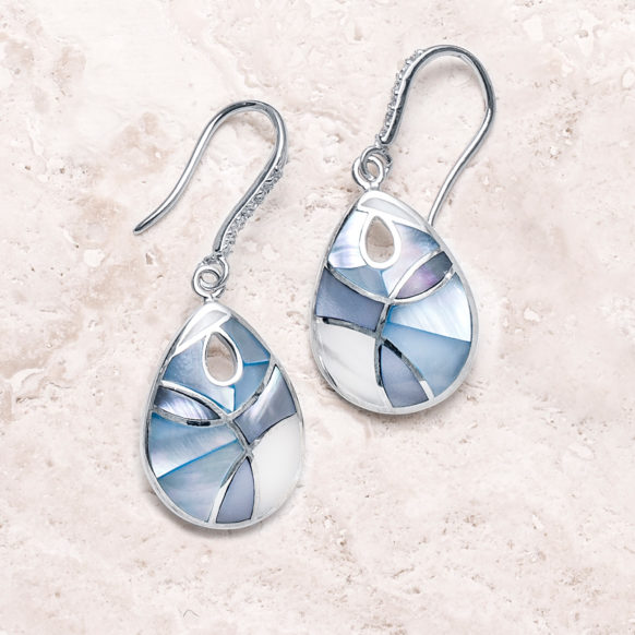 Capri Designer Teardrop Earrings