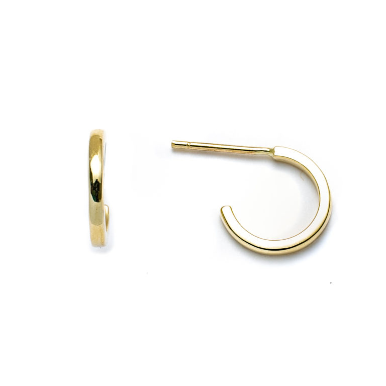 Classic Huggie Stud Earrings