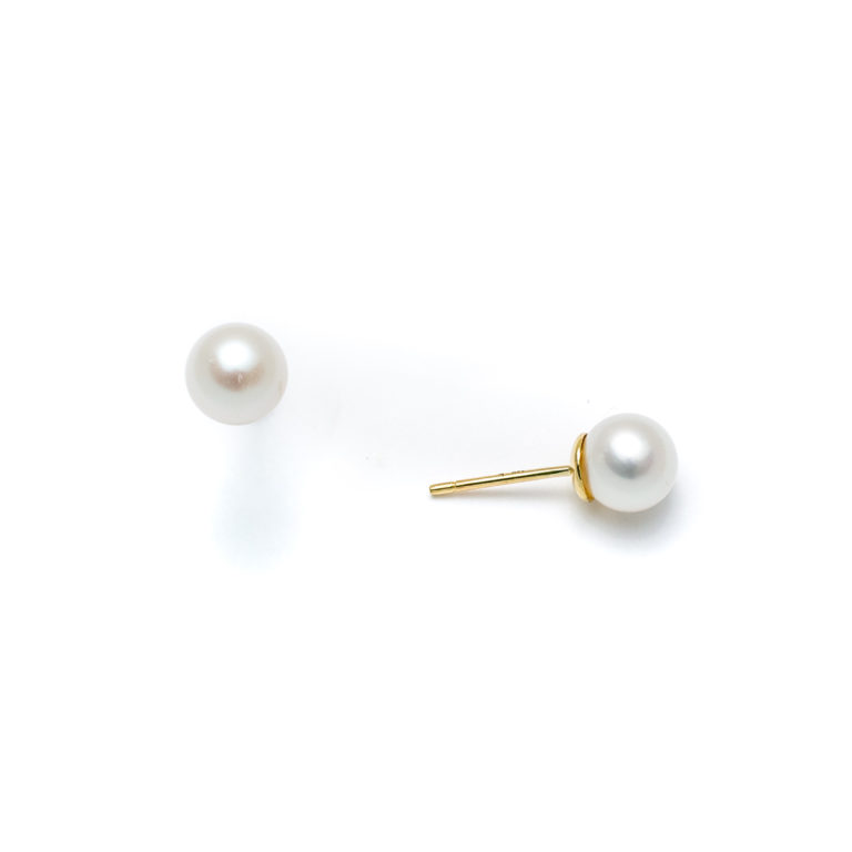Classic Pearl Stud Earrings