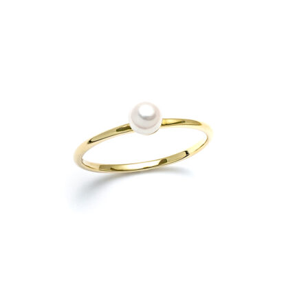 Classic Mini Pearl Ring