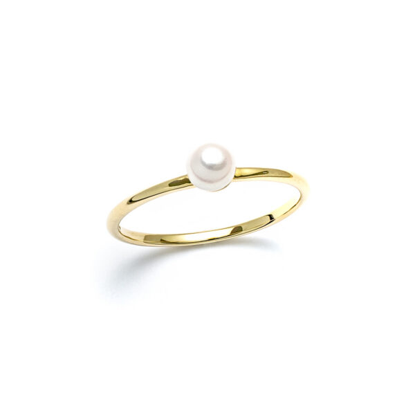 Classic Mini Pearl Ring