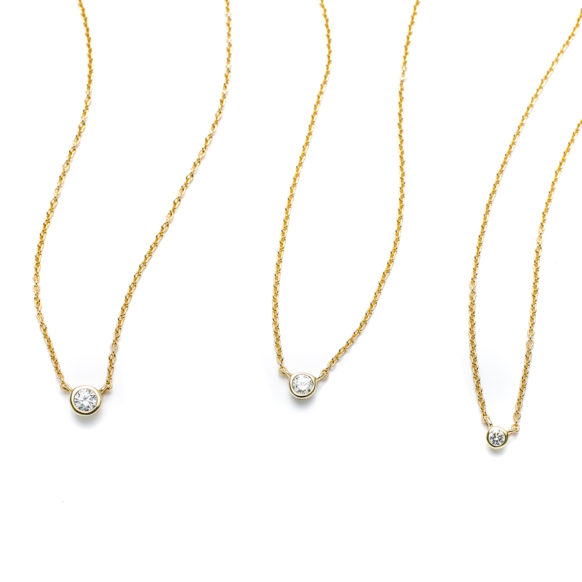 Delicate Diamond Necklaces