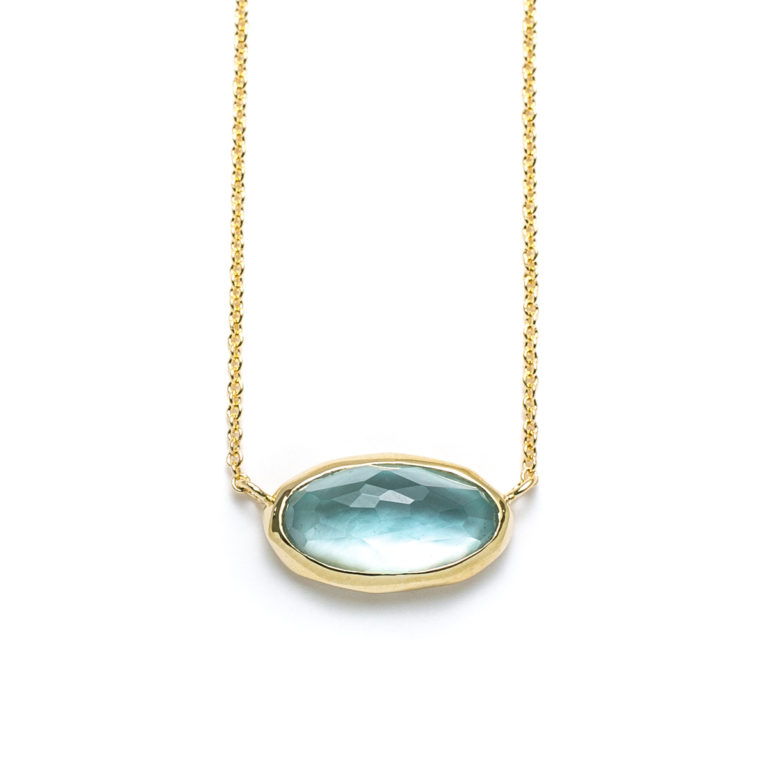 Gulf Coast Mini Cabana Gold Necklace