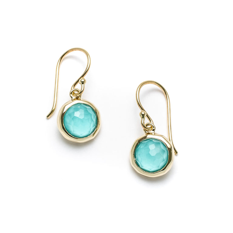 Laguna Poolside Yellow Gold Earrings