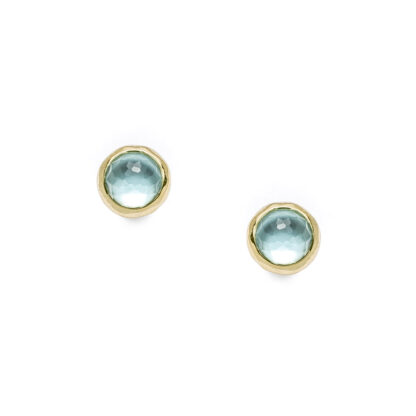 Gulf Coast Poolside Gold Stud Earrings