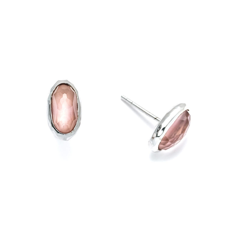 Pink Orchid Cabana Stud Earrings