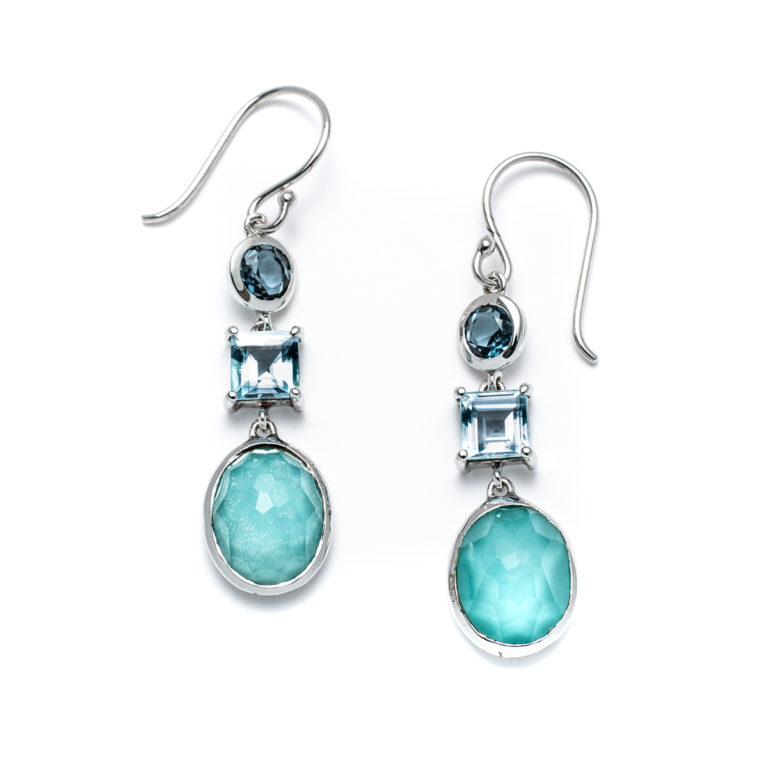 Laguna Key Triple Drop Earrings