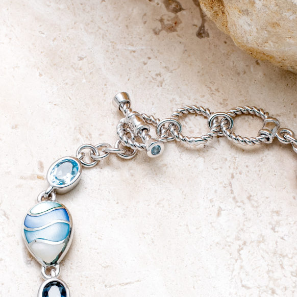 Capri Ocean Drop Toggle Clasp