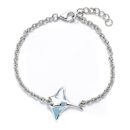 Capri Manta Ray Link Bracelet
