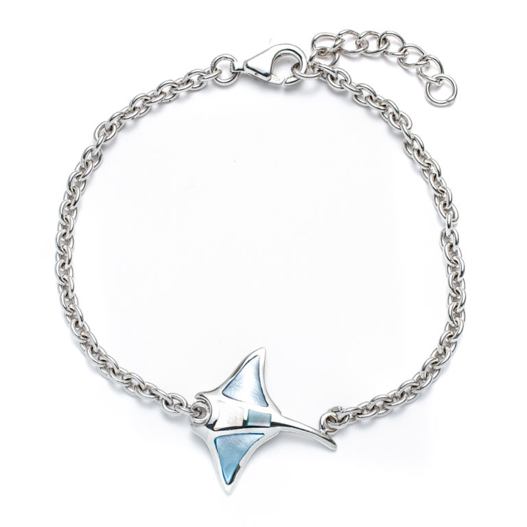 Capri Manta Ray Link Bracelet