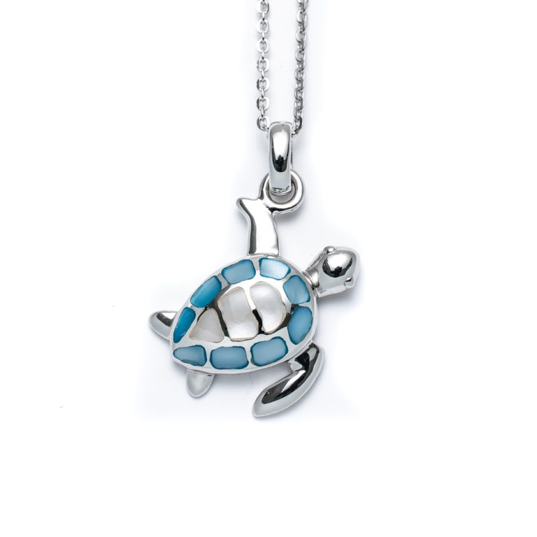 Capri Sea Turtle Necklace