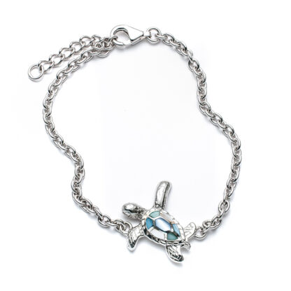 Capri Sideways Sea Turtle Bracelet