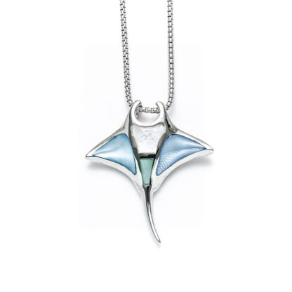 Capri Manta Ray Necklace
