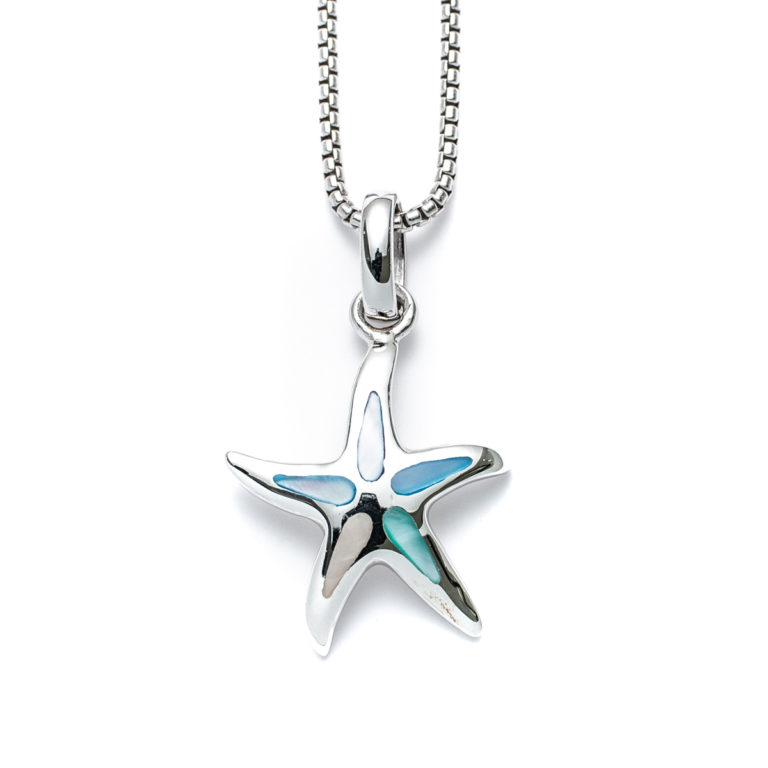 Capri Starfish Charm Necklace