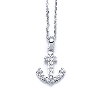 Radiant Anchor Small Necklace