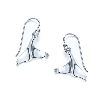 Maritime Whale Tail Earrings
