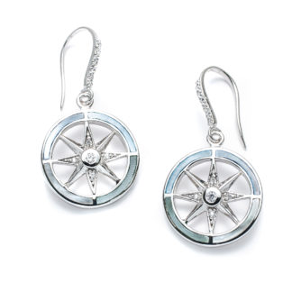 Capri Compass Rose Earrings