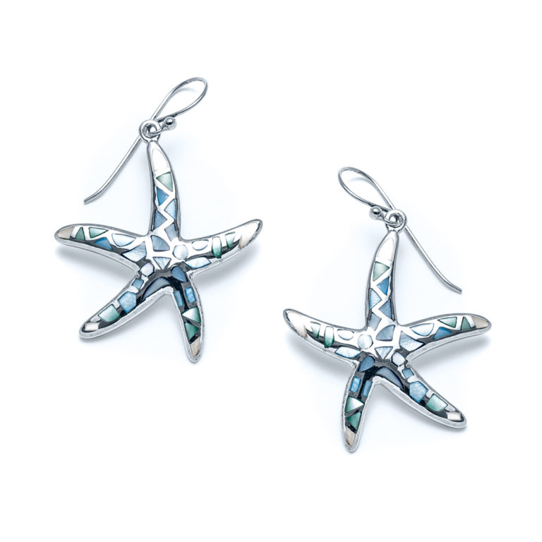 Capri Grand Starfish Earrings